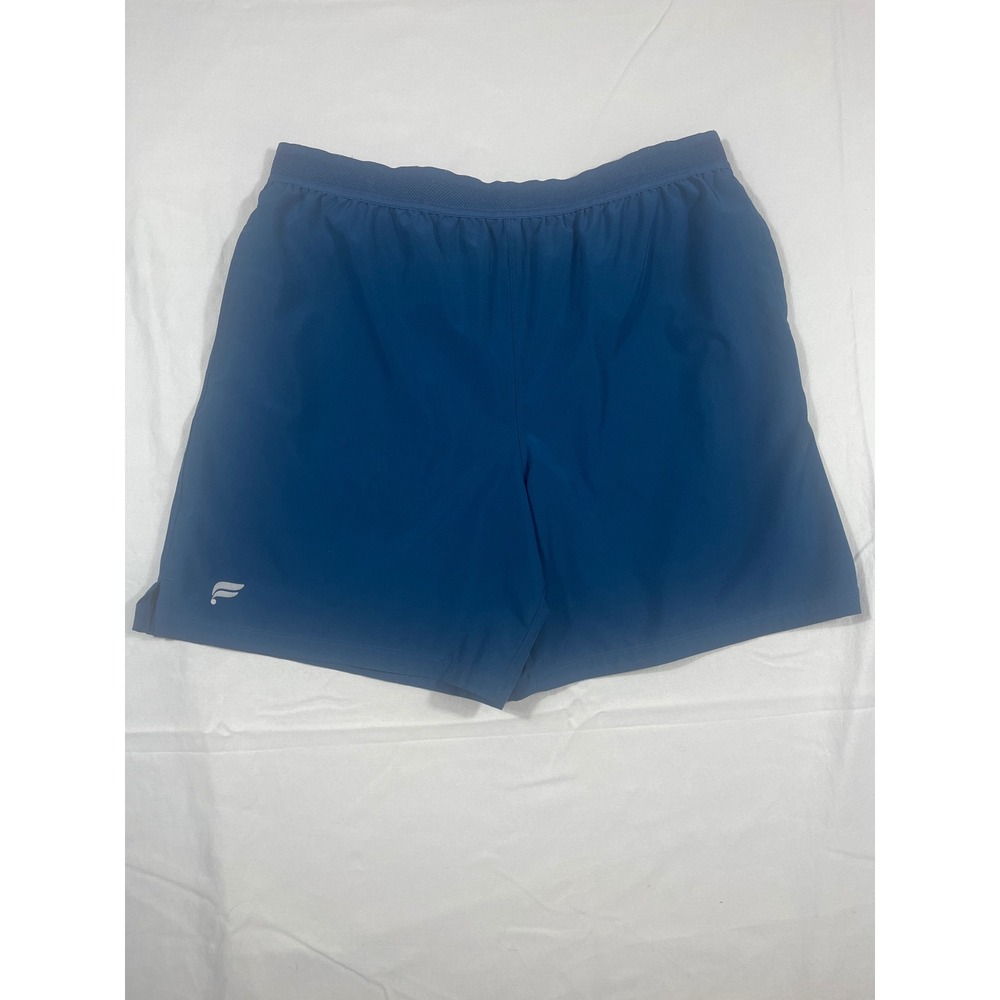 Fabletics Mens Blue Athletic Training Shorts XL S02146098-0691-1050 Stretch Gym